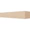 Ekena Millwork 6in. W x 4in. H x 24in. L Block Woodgrain TimberThane Rafter Tail, Primed Tan RFTUR06X04X24BLKRCPR - alternate 1